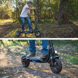 Electric Scooters: VALK Fusion 5 Electric Scooter, 500W, AU Compliant, 48V 13Ah Lithium, 50km Range, 40km/h, Quad Shocks, 10 inch Tyres