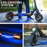 Electric Scooters: VALK Fusion 5 Electric Scooter, 500W, AU Compliant, 48V 13Ah Lithium, 50km Range, 40km/h, Quad Shocks, 10 inch Tyres