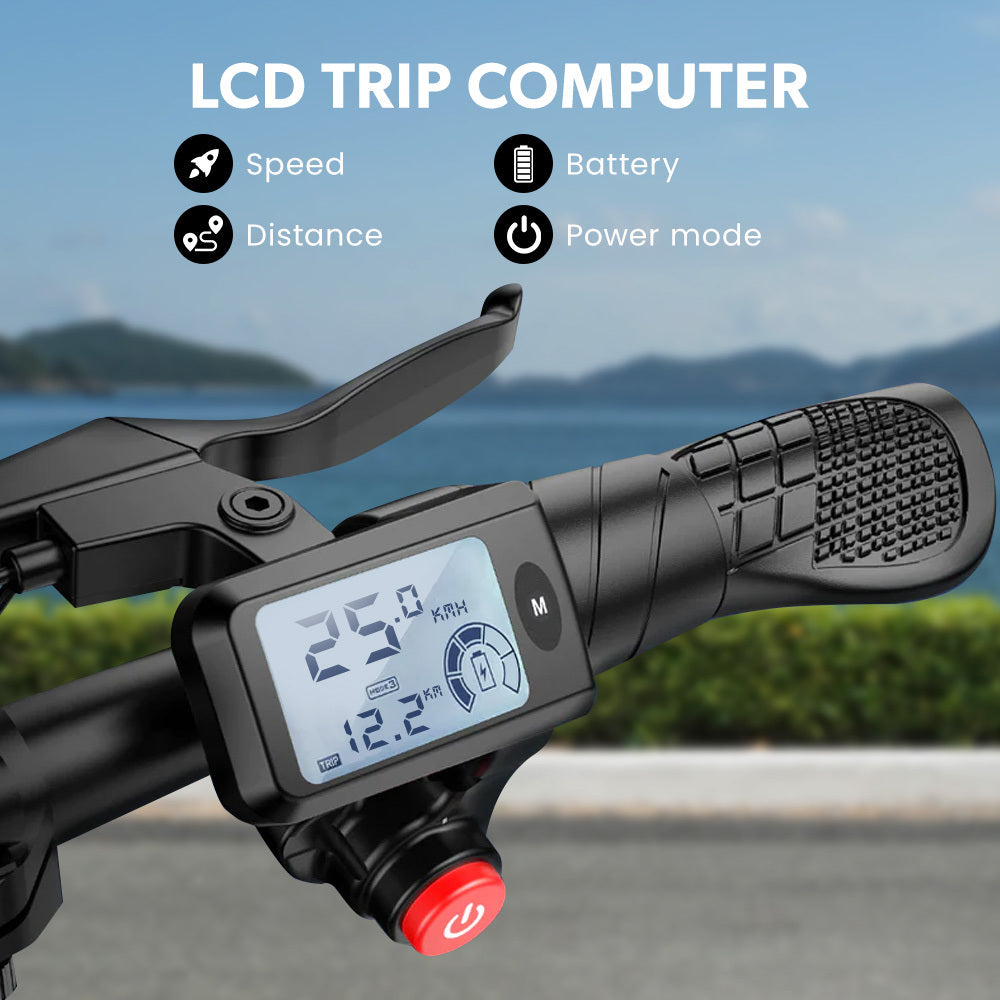 Electric Scooters: VALK Electric Scooter with Seat, Disc brakes, 12" Tyres, AU Compliant, for Adults, Teens, Commuter, Blue