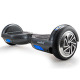Hoverboards: BULLET Gen III Hoverboard Scooter, Dual Copper Motors, UL Certified, AU Compliant, 6.5" Wheels, Superior Self Balancing System, LED Lights, Carbon Fiber style