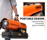 Gas & Oil Heaters: UNIMAC 20KW Portable Industrial Diesel Direct Forced Air Space Heater