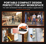 Gas & Oil Heaters: UNIMAC 20KW Portable Industrial Diesel Direct Forced Air Space Heater