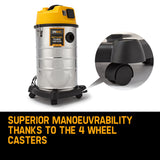 Vacuums: UNIMAC 30L Wet and Dry Vacuum Cleaner Blower Bagless 2000W Drywall Vac