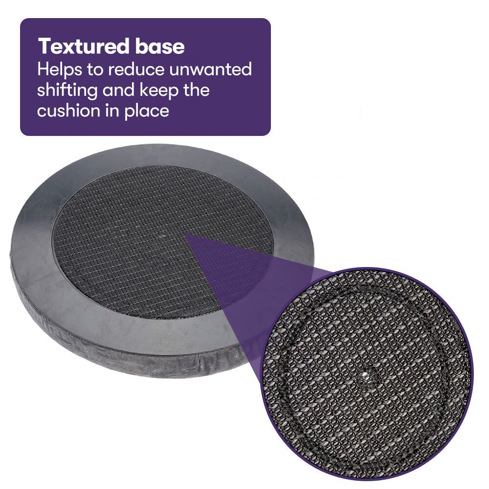EQUIPMED 360° Swivel Car Seat Cushion with Anti Skid Base