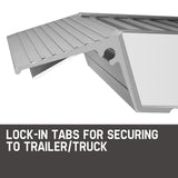 Automotive Loading Ramps: BULLET Pair of 2.5m Aluminium Loading Ramps, 2800kg capacity