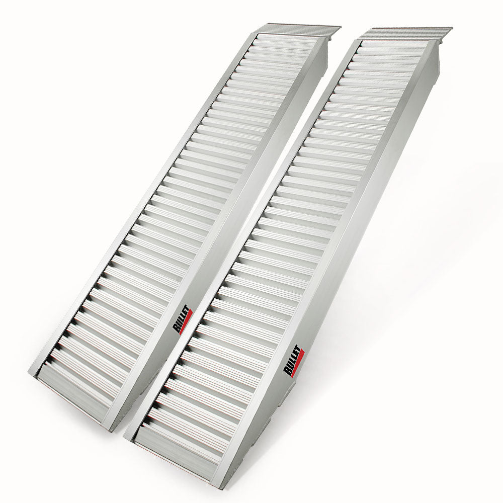 Automotive Loading Ramps: BULLET Pair of 2m Aluminium Loading Ramps, 3310kg capacity