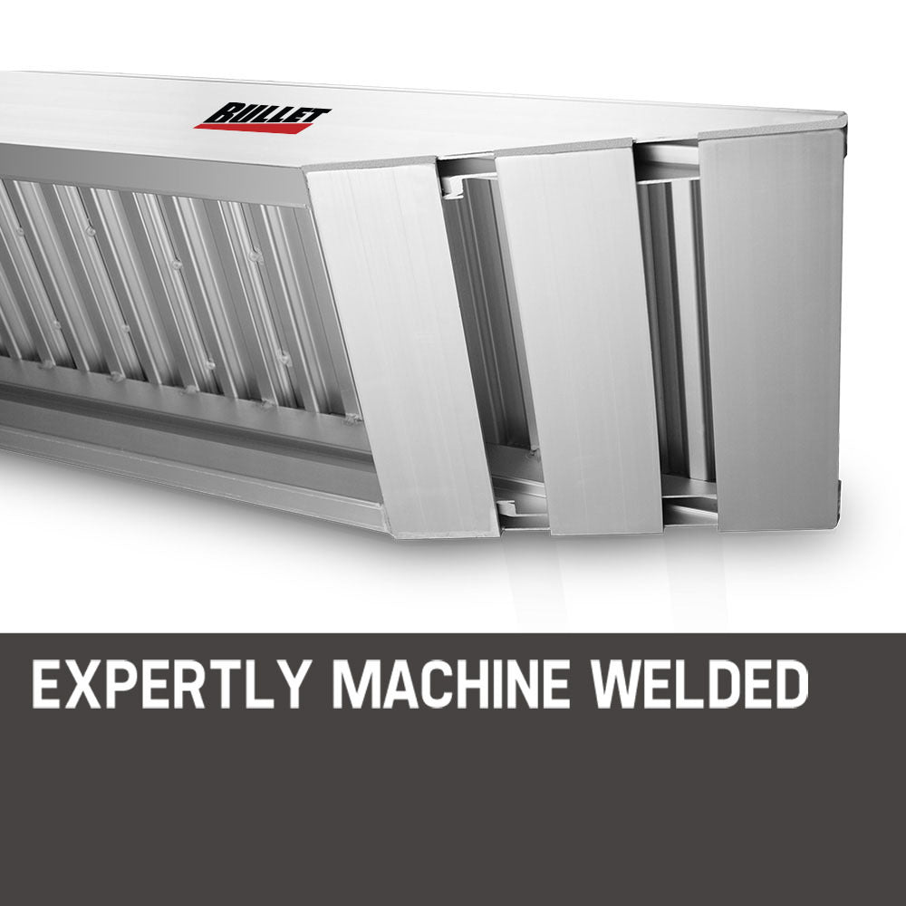 Automotive Loading Ramps: BULLET Pair of 2m Aluminium Loading Ramps, 3310kg capacity