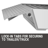 Automotive Loading Ramps: BULLET Pair of 1.6m Aluminium Loading Ramps, 4050kg capacity