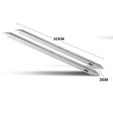 Automotive Loading Ramps: BULLET Pair of 3.2m Aluminium Loading Ramps, 1820kg Capacity