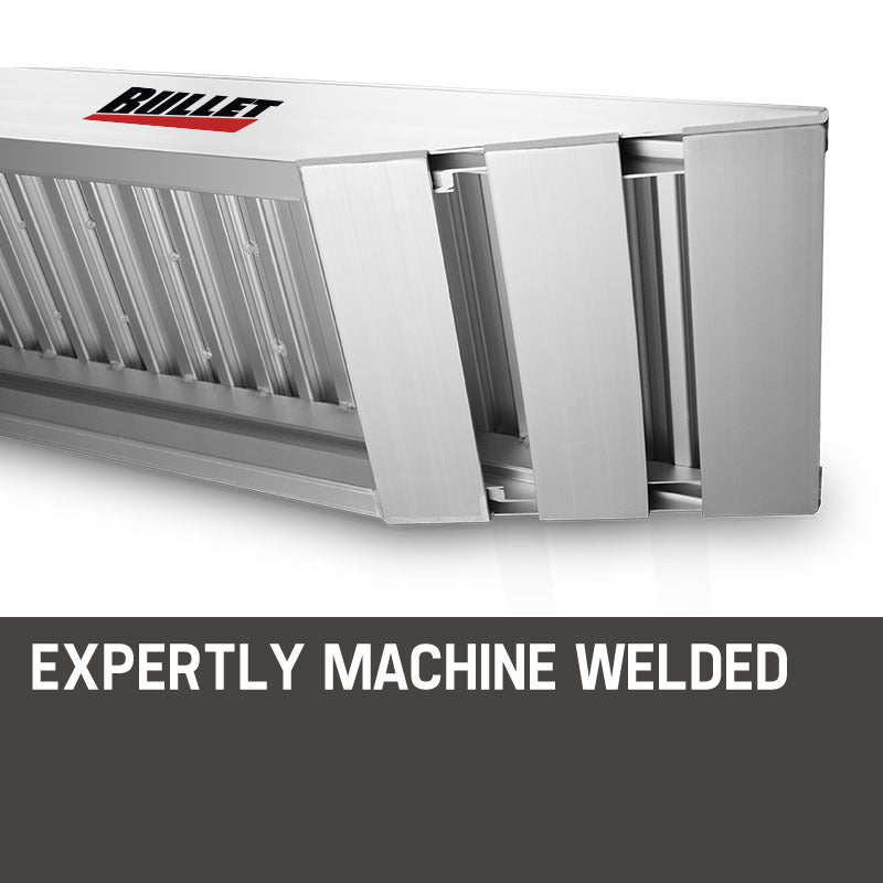 Automotive Loading Ramps: BULLET Pair of 3.2m Aluminium Loading Ramps, 1820kg Capacity