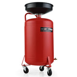Automotive Parts: T-REX 60L Mobile Waste Oil Drainer Tank, Telescopic, for Car Engine, Workshop