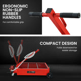 Automotive Parts: T-Rex 76L Low Level Mobile Truck Waste Oil Fluid Drainer Pan, Hand Pump, for Workshop