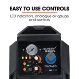 Welding Guns & Plasma Cutters: ROSSI 45A Plasma Cutter, Non-Touch Pilot ARC for Easy Cuts of Painted or Rusty Metals, DC Inverter Cutting Machine