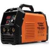 Welding Guns & Plasma Cutters: ROSSI NextGenTIG/MMA 200A Welder TIG-200, Ar Gas, HF Start, Regulator Included