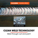 Welding Guns & Plasma Cutters: ROSSI NextGenTIG/MMA 200A Welder TIG-200, Ar Gas, HF Start, Regulator Included