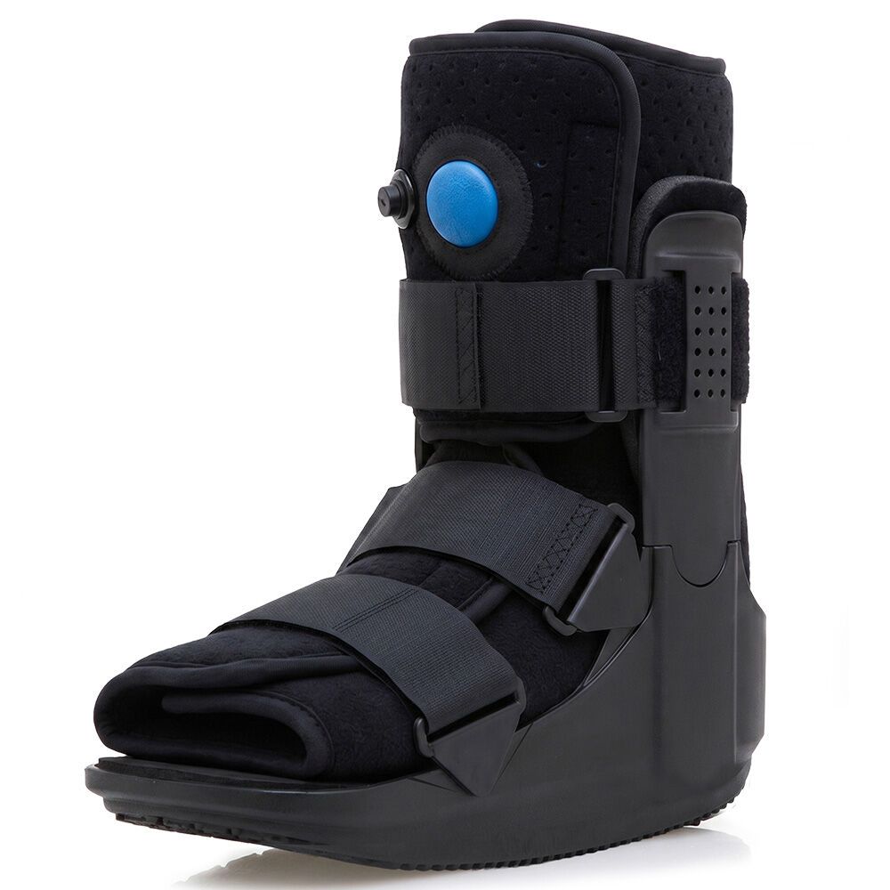 EQUIPMED CAM Walker Moon Boot â€“ Medium, Foot Injury Support, Ankle Recovery, Adjustable Fit, Lightweight Walking Boot