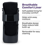 EQUIPMED CAM Walker Moon Boot – Medium, Foot Injury Support, Ankle Recovery, Adjustable Fit, Lightweight Walking Boot