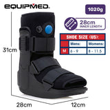 EQUIPMED CAM Walker Moon Boot – Medium, Foot Injury Support, Ankle Recovery, Adjustable Fit, Lightweight Walking Boot