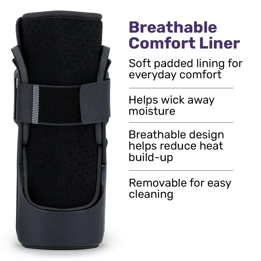 EQUIPMED CAM Walker Moon Boot â€“ Medium, Foot Injury Support, Ankle Recovery, Adjustable Fit, Lightweight Walking Boot