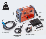 Welding Guns & Plasma Cutters: ROSSI 300 Amp MIG Stick Welder, Portable DC Gas Gasless Inverter Welding Machine, 15A Plug