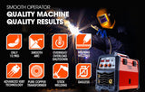 Welding Guns & Plasma Cutters: ROSSI 300 Amp MIG Stick Welder, Portable DC Gas Gasless Inverter Welding Machine, 15A Plug