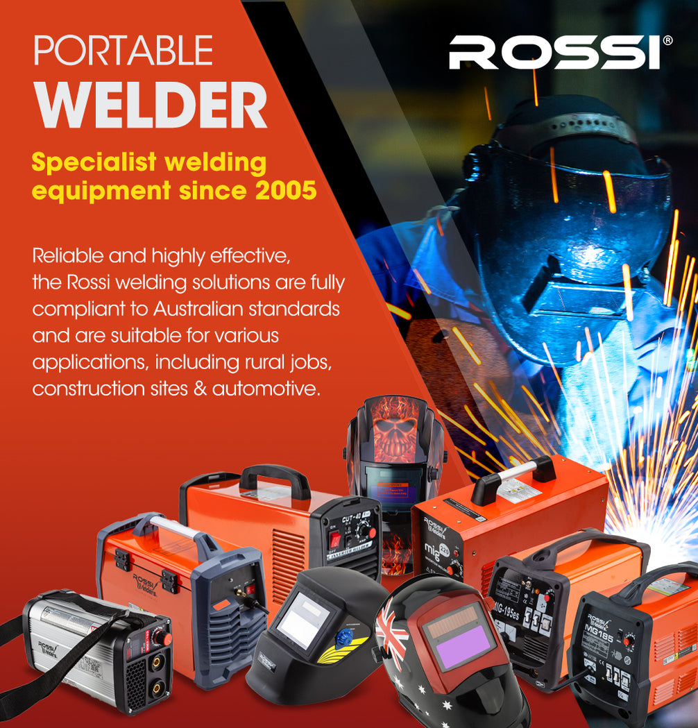 Welding Guns & Plasma Cutters: ROSSI 200 Amp Portable Inverter Arc Stick Welder, MMA DC Gas Inverter Welding Machine, 15A Plug