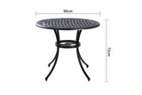Kitchen & Bathroom DIY: Marco Aluminium 90cm table