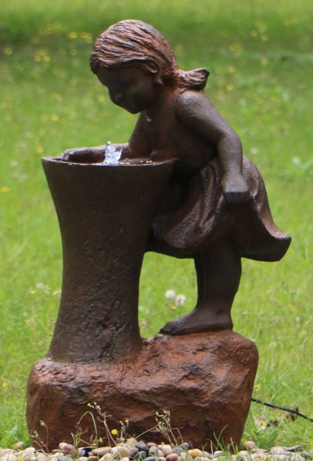 Fountain & Ponds Accessories: Girl at Water Fountain