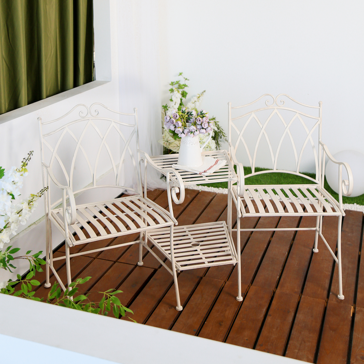 Outdoor Sofas & Lounge Sets: Alberche Outdoor 2 Person Lounge Set