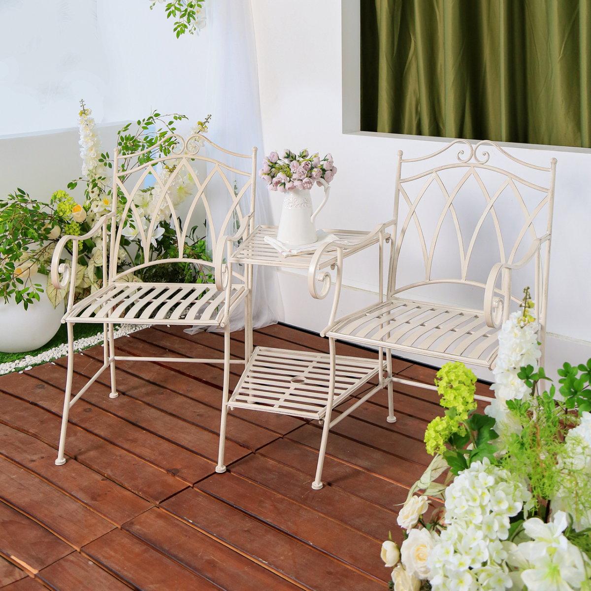 Outdoor Sofas & Lounge Sets: Alberche Outdoor 2 Person Lounge Set