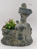 Welcome Snail Planter