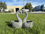 Artificial Potted Plants: Swan Planter
