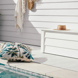 Cushions & Throws: Cushion Cover-Coastal Fringe Natural-Palm Trees Natural-60cm x 60cm