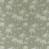 Cushions & Throws: Cushion Cover-Coastal Fringe Natural-Postcards Sage-60cm x 60cm