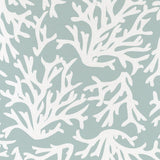 Boating Accessories: Cushion Cover-Coastal Fringe Natural-Coastal Coral Seafoam-35cm x 50cm