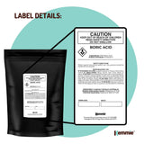 Kemmie 100g Boric Acid Powder 99.9% Pure - Soluble Orthoboric Acid H3BO3