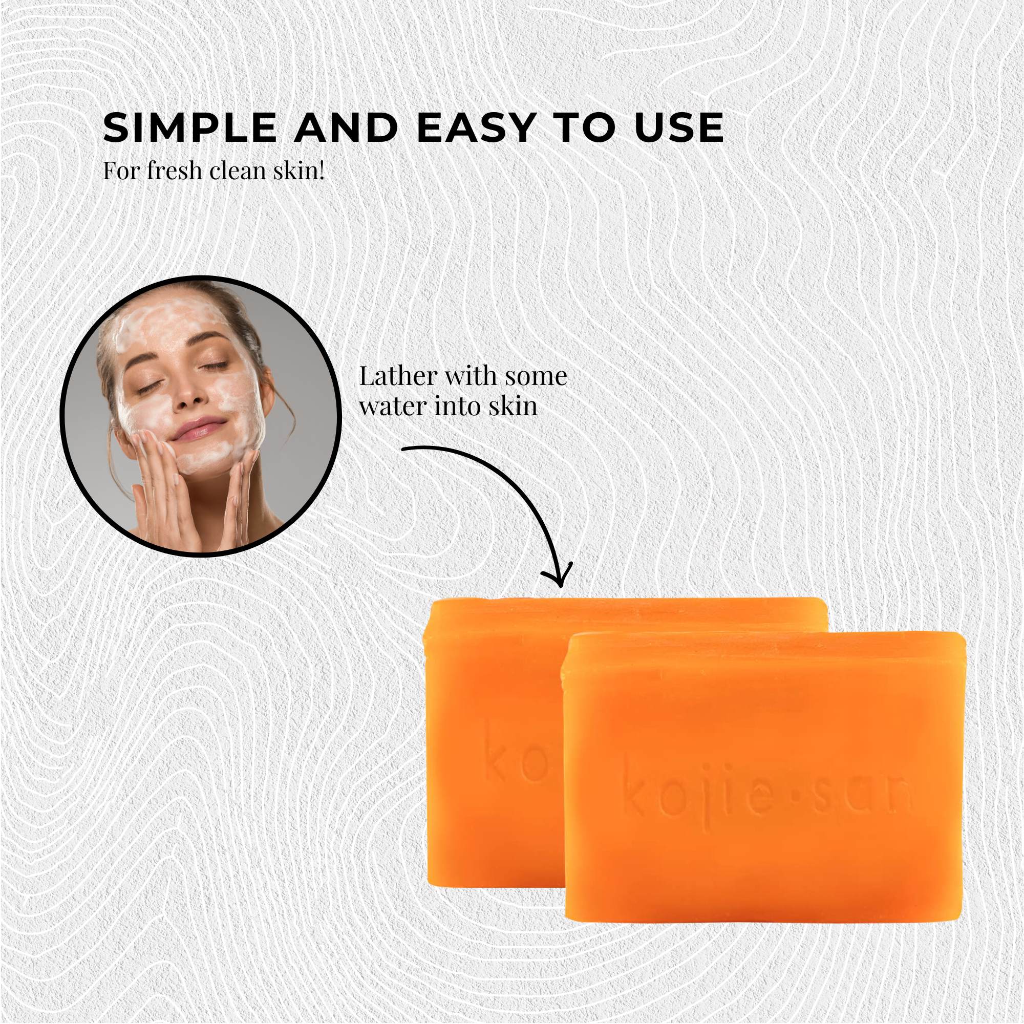 Facial Lotions & Moisturisers: 2x 135g Kojie San Soap Bar - Original Kojic Acid Bars