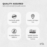 Orku 5Kg Fine Diatomaceous Earth - Food Grade FCC Fossil Shell Flour Powder