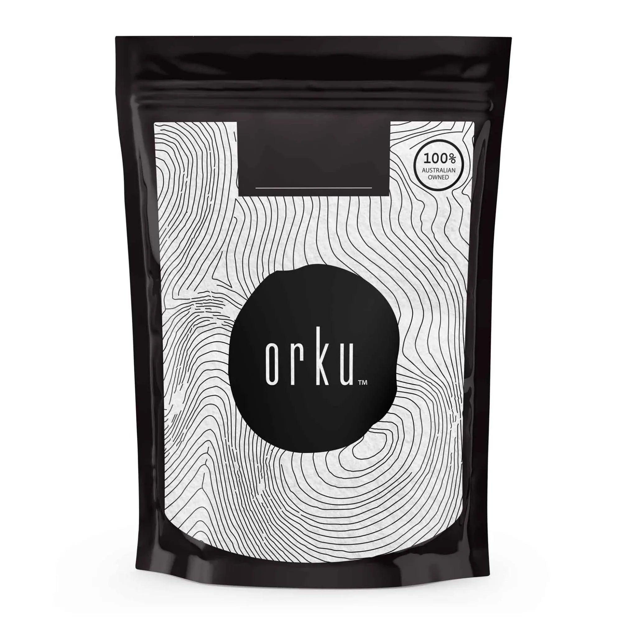 Orku 1Kg Taurine Powder - High Purity L-Taurine Amino Acid Ingredient