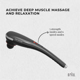 Massagers: Rechargeable Body Hammer Massager - Handheld Portable Cordless Electric Massage
