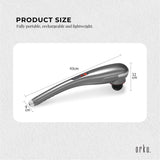 Massagers: Rechargeable Body Hammer Massager - Handheld Portable Cordless Electric Massage