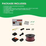 Electronic Dog Fence System -Invisible Electric Wireless TP16 Containment Collar