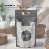 Bath Additives: Orku 5Kg Epsom Salt - Magnesium Sulphate Bath Salts For Skin Body Sulfate