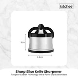 Speciality Appliances: Kitchen Knife Sharpener Suction Grip for Knives Blades Scissors - Sharpening Tools