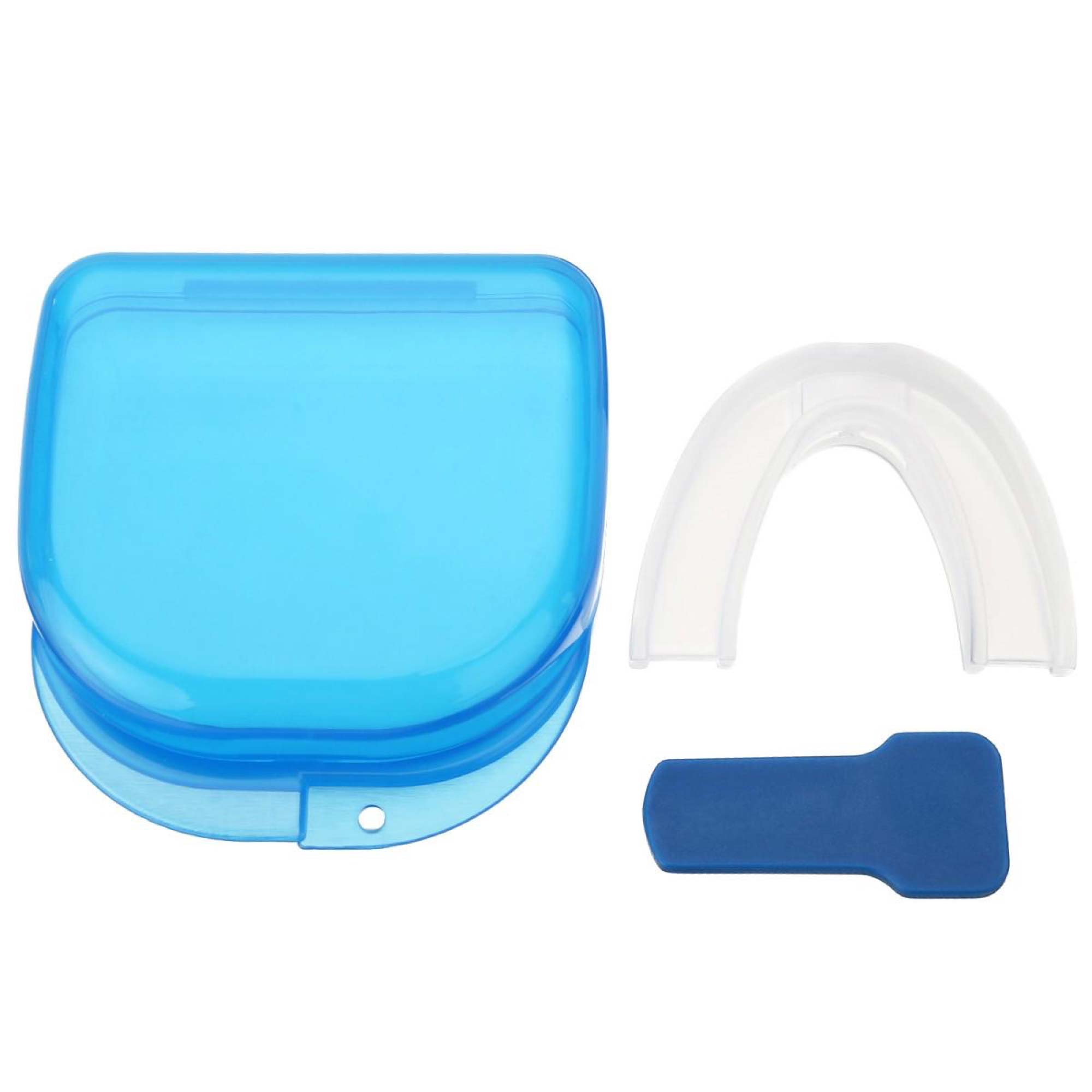 Sleeping Aids: 3x Mouthguard Mouthpiece + 3x Nose Clip Anti Snoring Aid Sleep Breathing Device