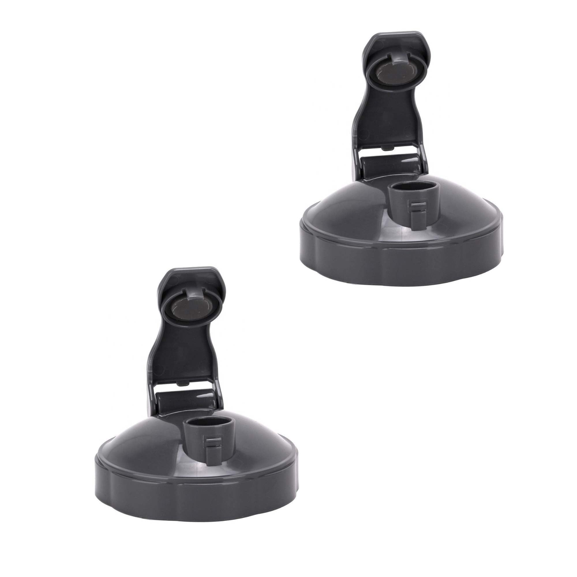 Food Mixers & Blenders: 2x For Nutribullet Flip Top Fliptop Fresh Lid - Most 600 and 900 Model Nutri Cups