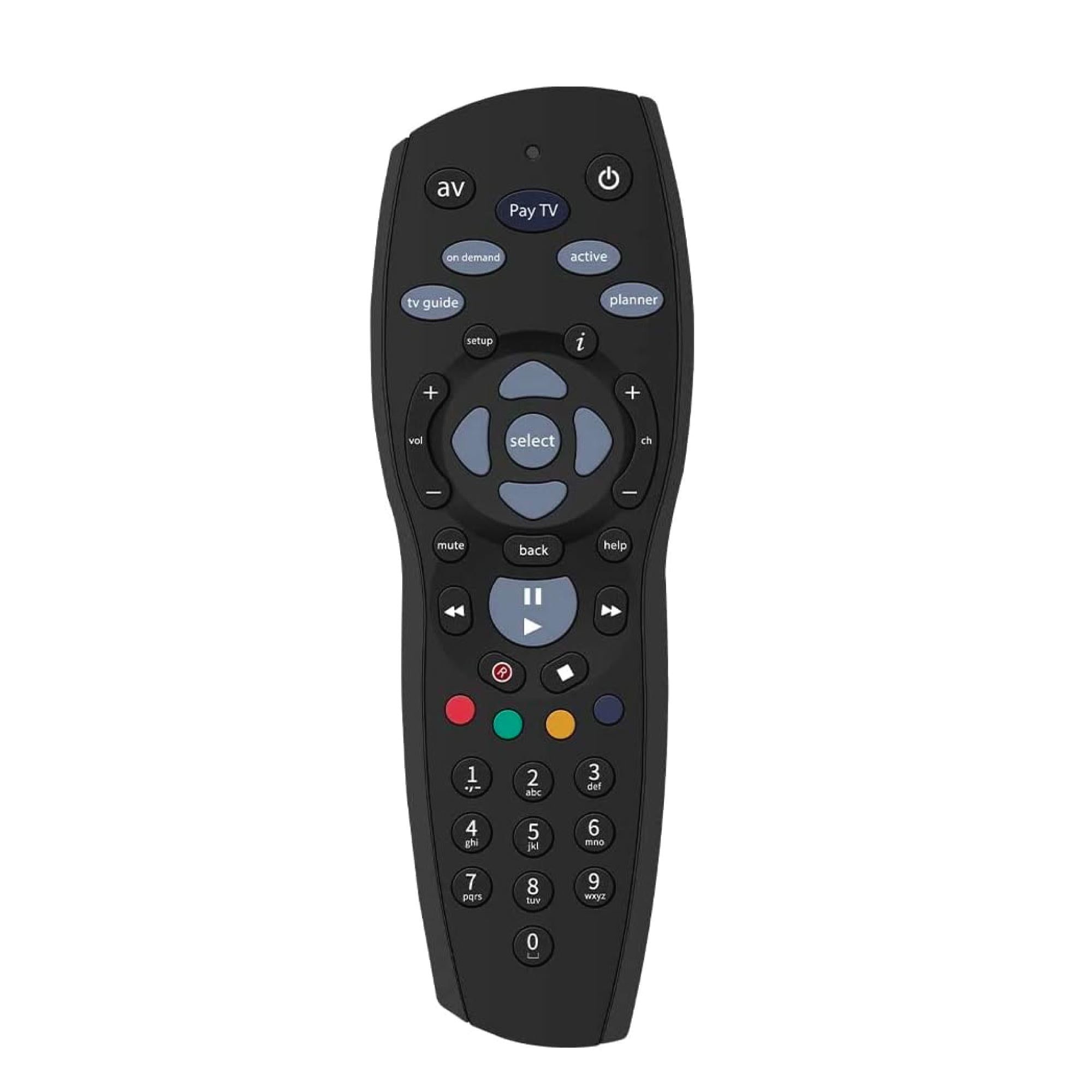 TVs & Accessories: PayTV Remote Control Compatible with Foxtel Standard IQ IQ2 IQ3 IQ4 HD - Black