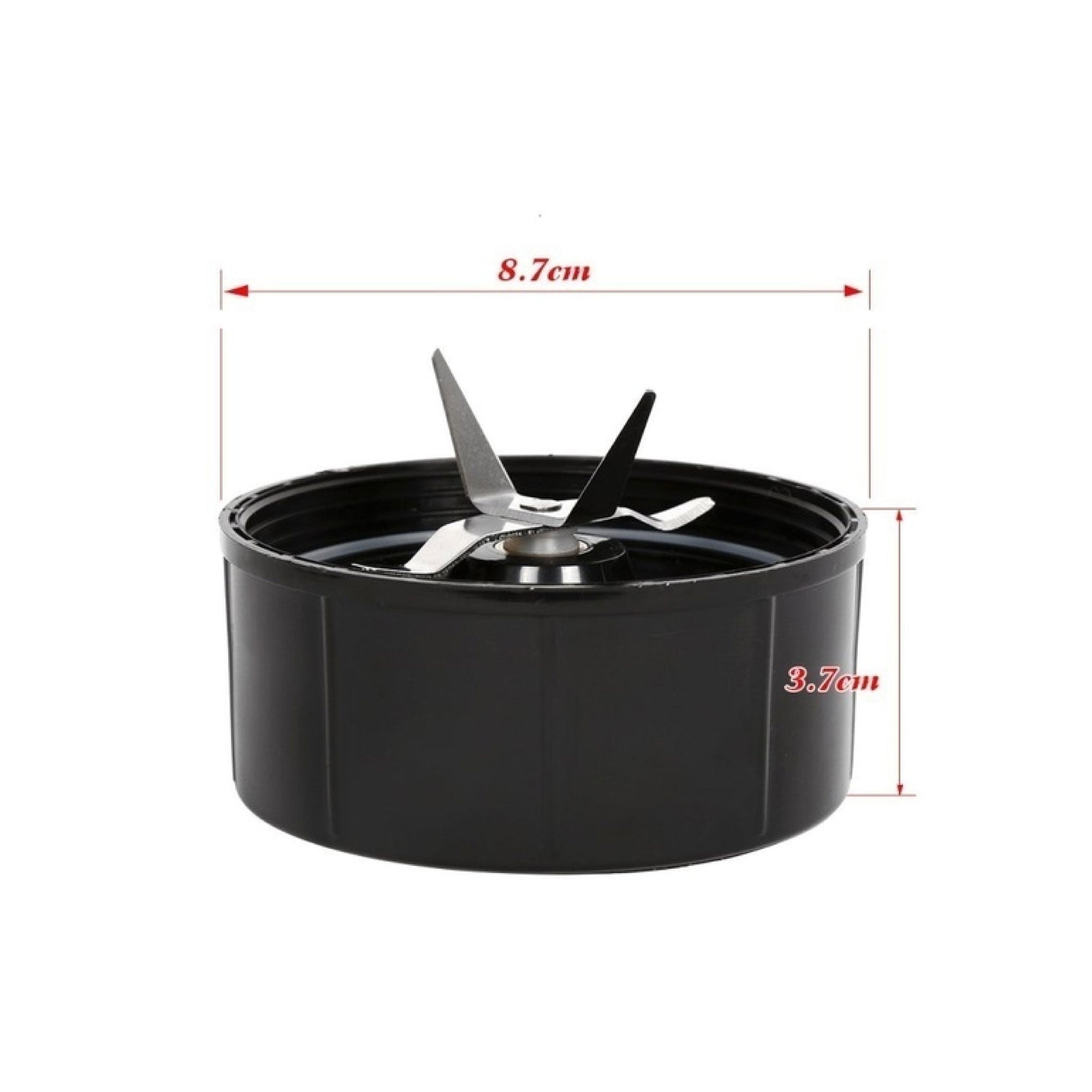 500ml Tall Cup Replacement + Extractor Cross Blade Compatible with Magic Bullet