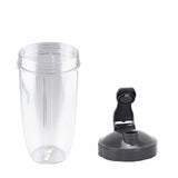 Food Mixers & Blenders: For Nutribullet Tall Large Big Cup 24Oz + Fliptop Lid - For Nutri 600 and 900