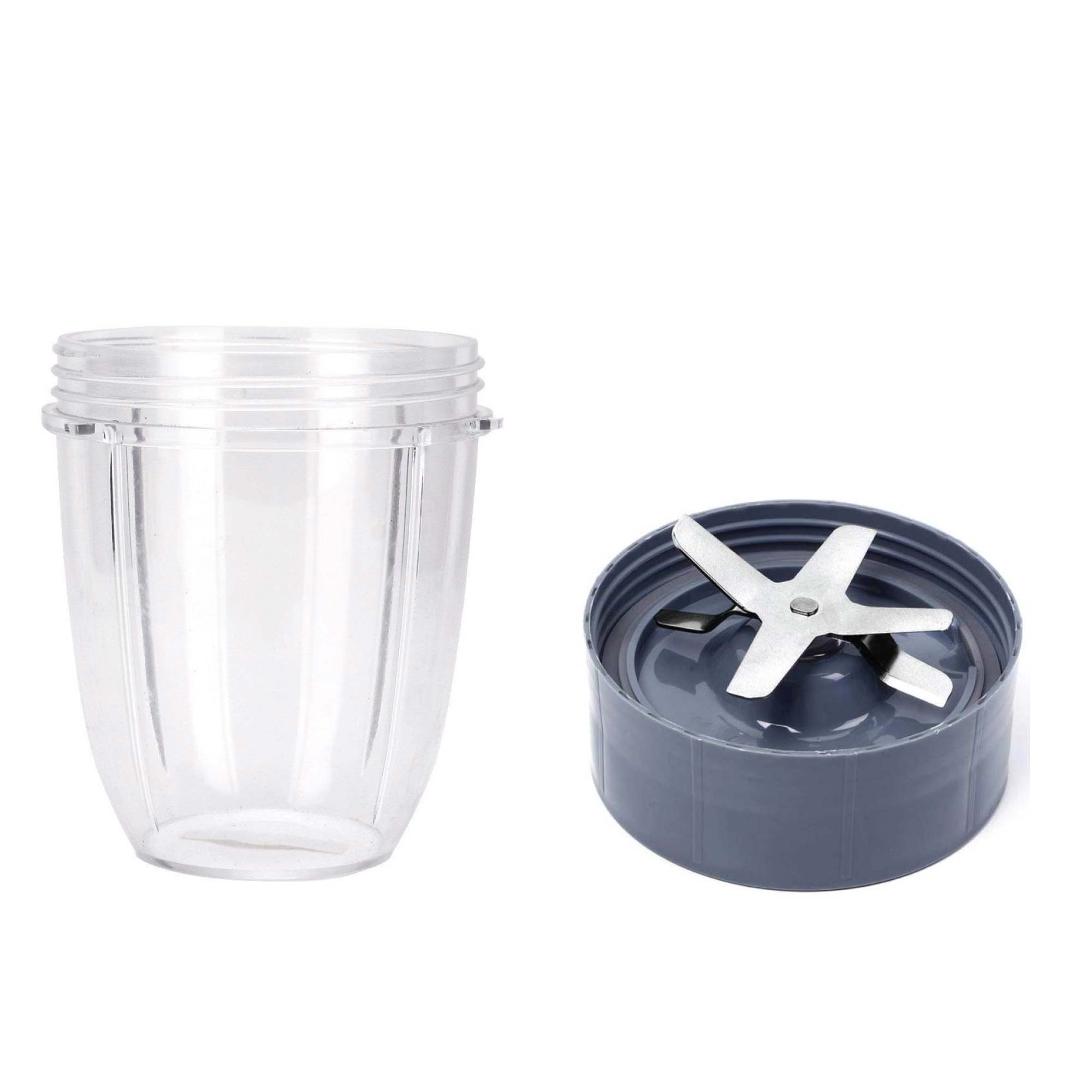 Food Mixers & Blenders: For Nutribullet Short Cup + Extractor Blade - For Nutri 600 and 900 Models